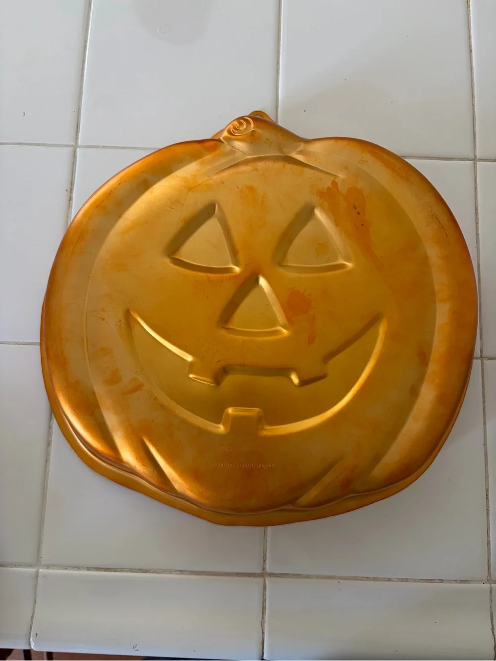 Vintage Wilton Jack‑O‑Lantern Pumpkin Cake Pan – NEW, Never Used